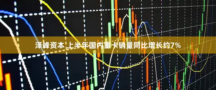 泽峰资本 上半年国内重卡销量同比增长约7%